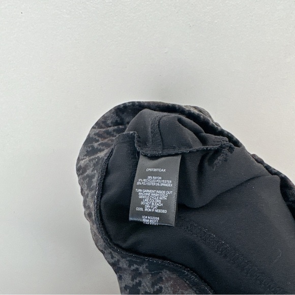 Sanctuary Womens Medium Pull On Houndstooth Printed Legging Pant - Picture 9 of 13